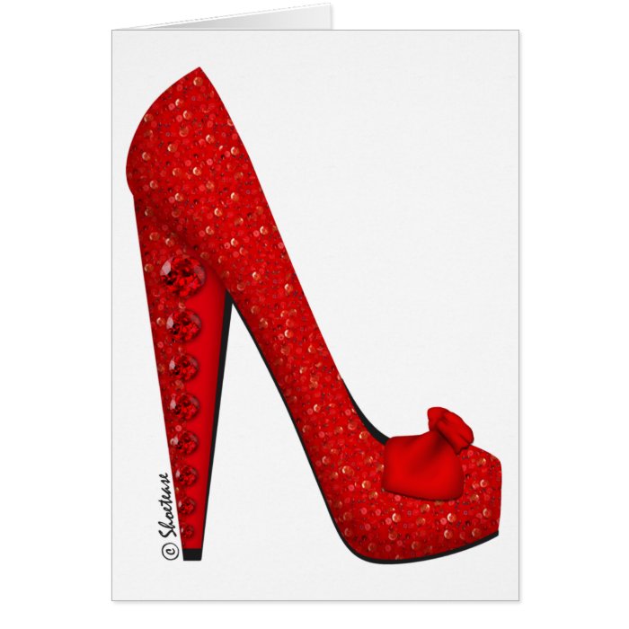 Dorothy Ruby Pump Card