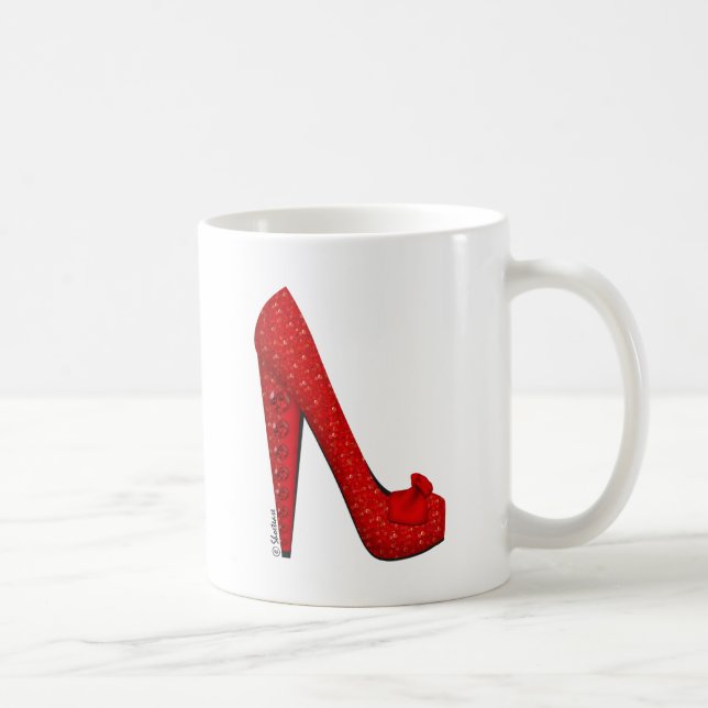 Dorothy Ruby Pump Coffee Mug (Right)