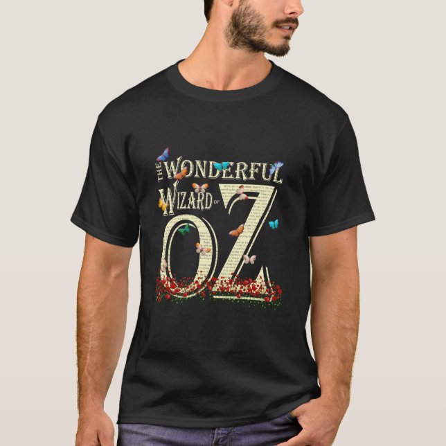 Dorothy Tin Man Cowardly Scarecrow Wonderful Wizar T-Shirt (Front)
