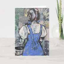 Dorothy Wizard of Oz Greetings Card