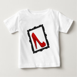 Dorothy's Framed Ruby Red Heels Baby T-Shirt