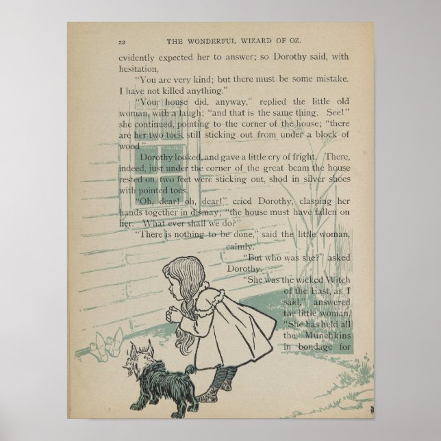 Dorothy's House Kills The Wicked Witch Poster (Front)