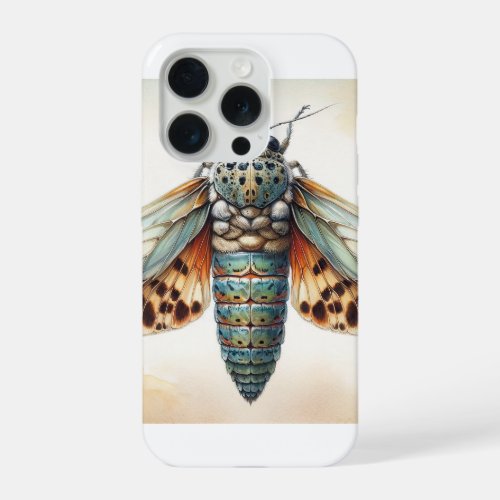 Dorsal View of Catamacta IREF754 _ Watercolor iPhone 15 Pro Case