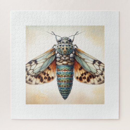 Dorsal View of Catamacta IREF754 _ Watercolor Jigsaw Puzzle