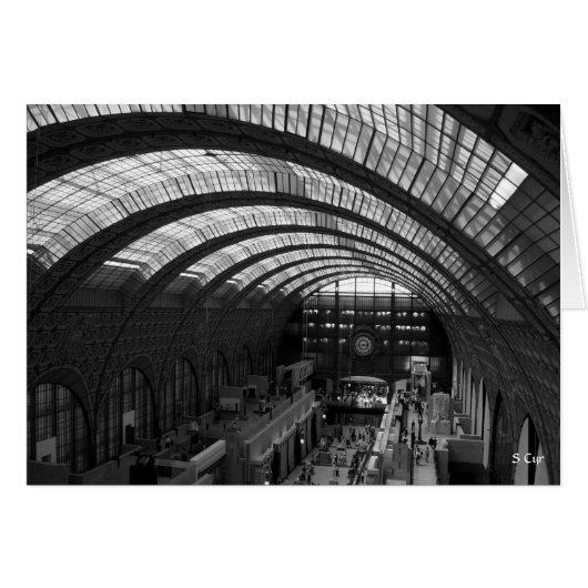 D'Orsay Arch BW, S Cyr Cards (Front Horizontal)