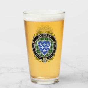 Dorsey/Darcy Irish Shield Beer Glass