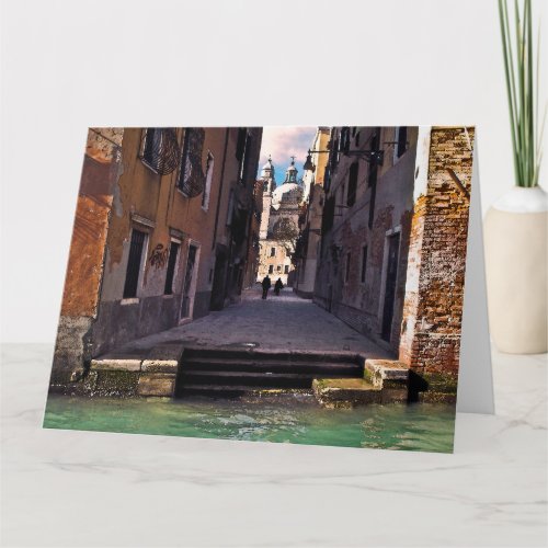 DORSODURO MORNING Large Greeting Card