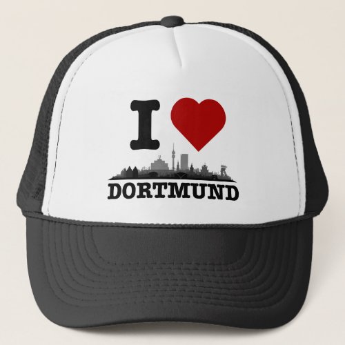 Dortmund City Skyline _ other gift ideas Trucker Hat