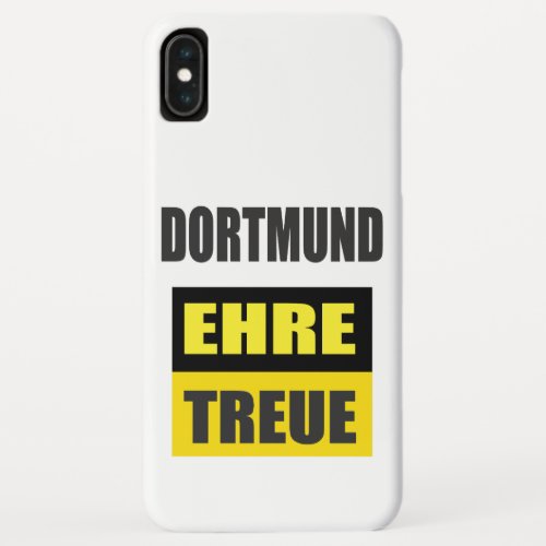Dortmund Fan Design iPhone XS Max Case