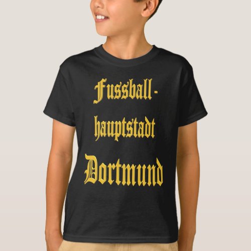 Dortmund Fan Design T_Shirt