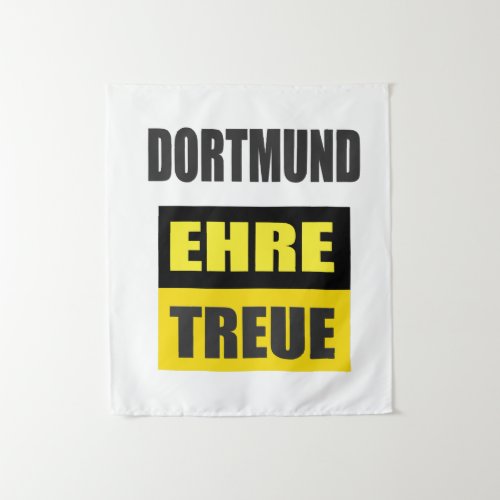 Dortmund Fan Design Tapestry