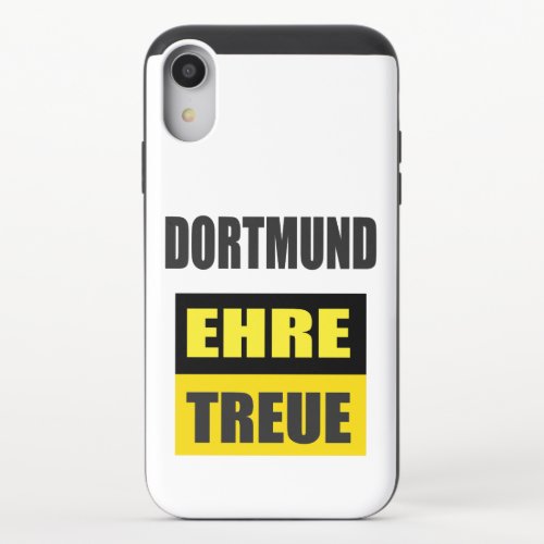 Dortmund Fan Design iPhone XR Slider Case