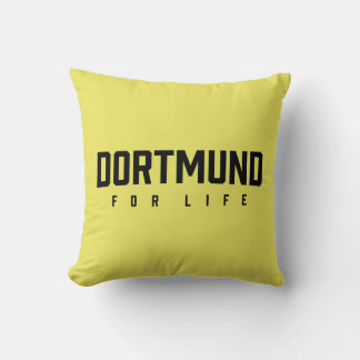Dortmund For Life Throw Pillow