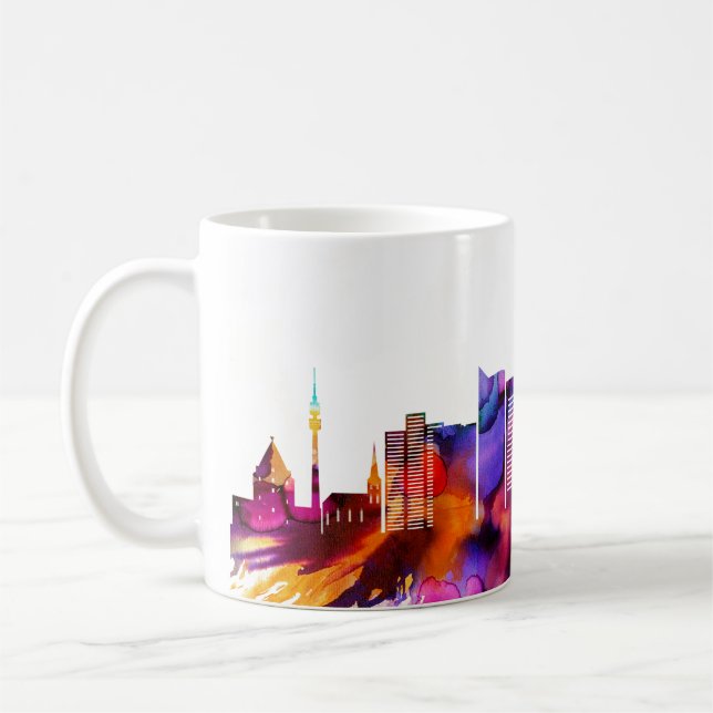 Dortmund Skyline Coffee Mug (Left)