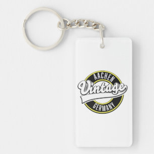 Dortmund vintage style logo, keychain