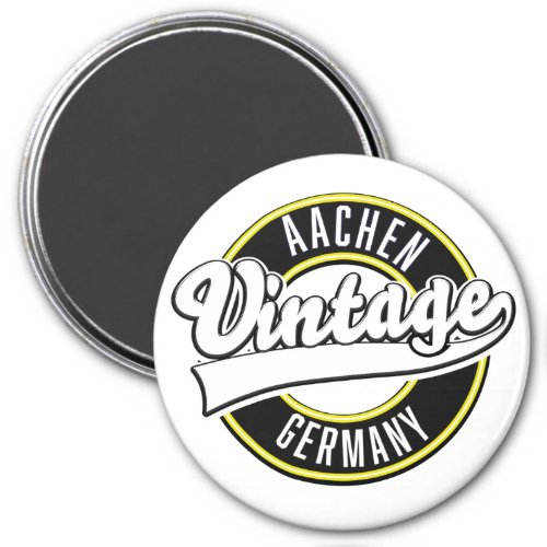 Dortmund vintage style logo magnet