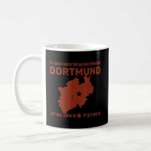 Dortmund Westphalian Germany Dialect Souvenir_3  Coffee Mug