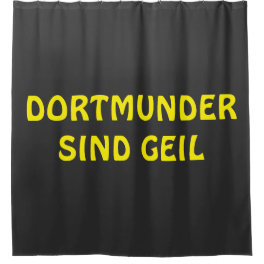 Dortmunder are a gay design shower curtain