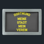 Dortmunder Fan Design Belt Buckle<br><div class="desc">Perfect for all Dortmund fans! Go to your city and your club.</div>