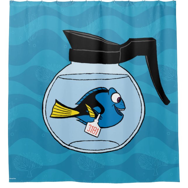 Dory | A Fish Out of Water Shower Curtain (Front)