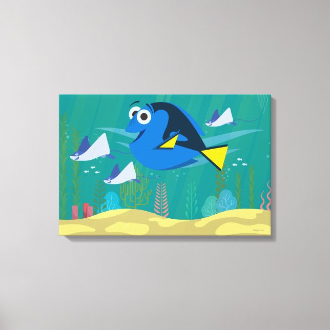 Dory | A Journey Beneath the Sea Canvas Print (Front)