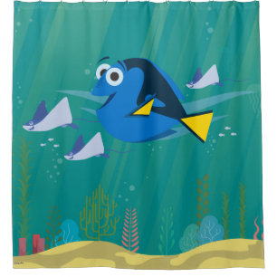 Dory   A Journey Beneath the Sea Shower Curtain