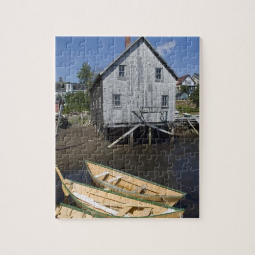 Dory builderLunenburg Nova Scotia Canada Jigsaw Puzzle