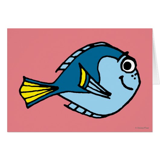 Dory Cartoon (Front Horizontal)