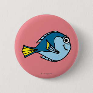 Dory Cartoon Button