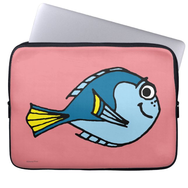 Dory Cartoon Laptop Sleeve (Front)