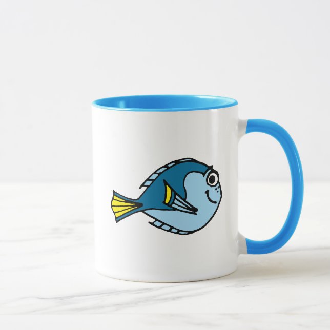 Dory Cartoon Mug (Right)