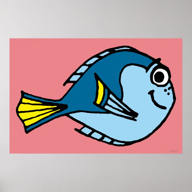 Dory Cartoon Poster (Front)