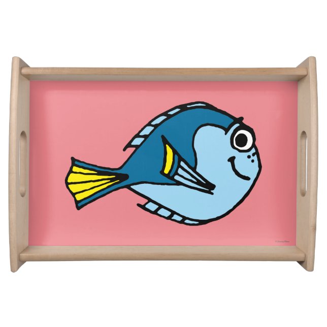 Dory Cartoon Serving Tray (Front)