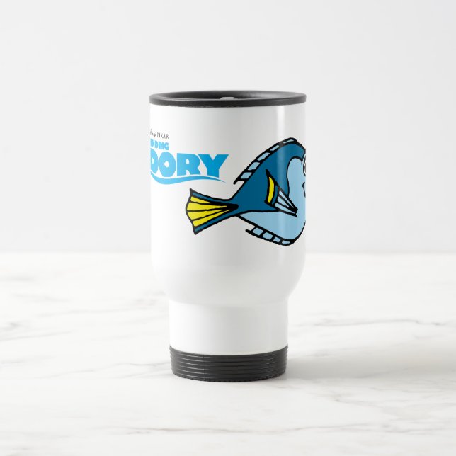 Dory Cartoon Travel Mug (Center)