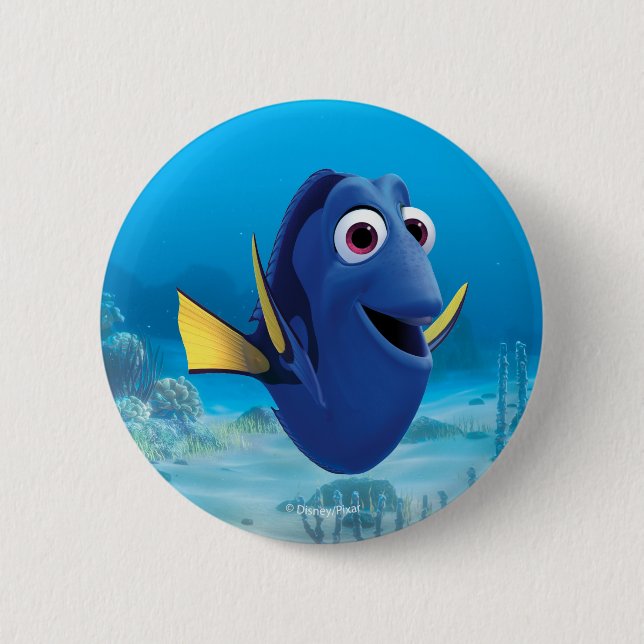 Dory | Finding Dory Pinback Button (Front)