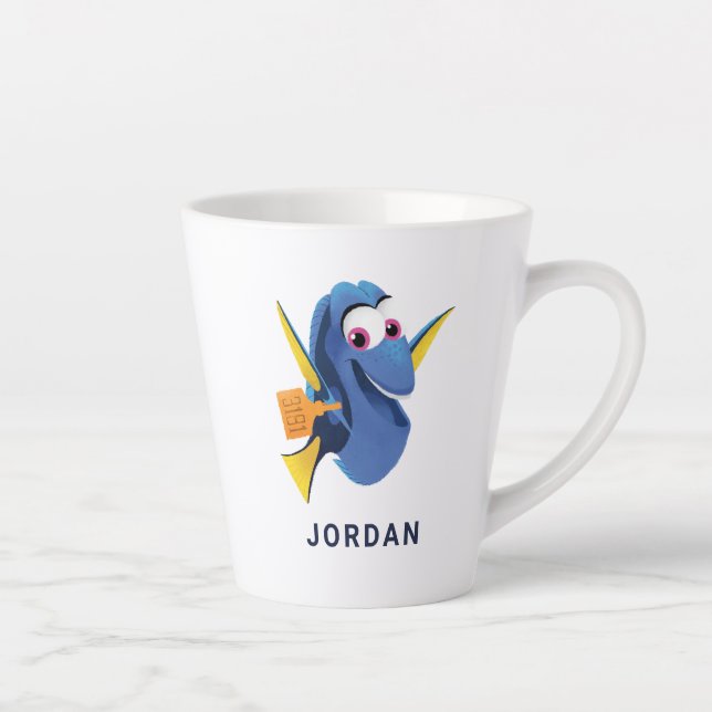 Dory | Finding Who Latte Mug (Right)