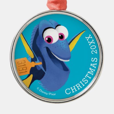 Dory | Finding Who Metal Ornament