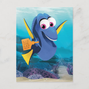Dory Finding Who Postcard