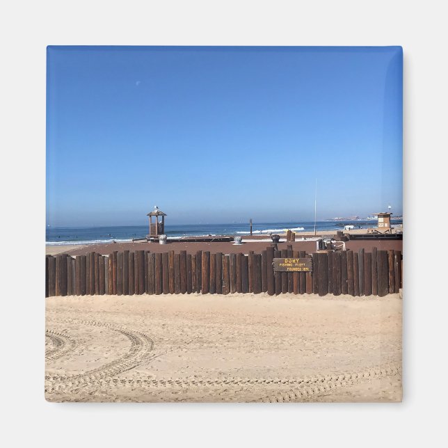 Dory Fishing Fleet, Newport Beach, California Magnet (Front)