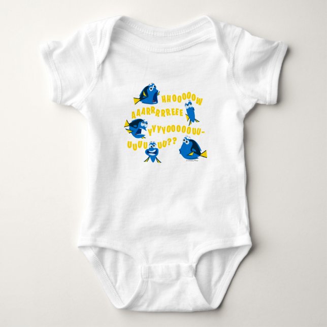 Dory | How Are You? Baby Bodysuit (Front)