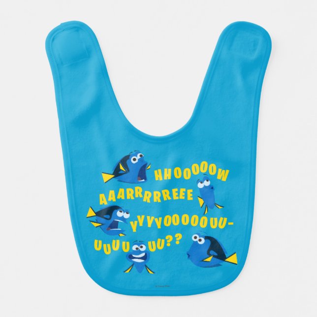 Dory | How Are You? Bib (Front)