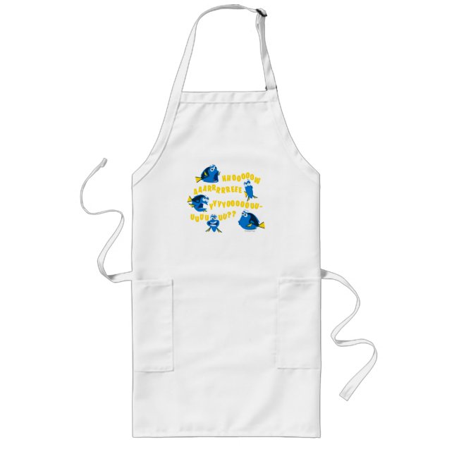 Dory | How Are You? Long Apron (Front)