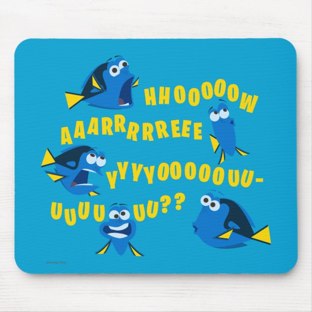 Dory | How Are You? Mouse Pad (Front)