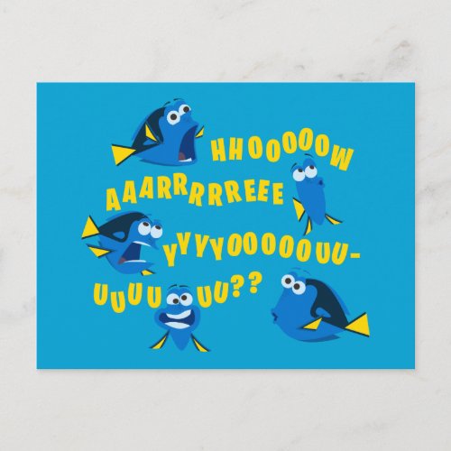 Dory  How Are You Postcard