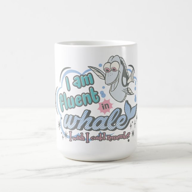 Dory | I am Fluent in Whale Comic Coffee Mug (Center)