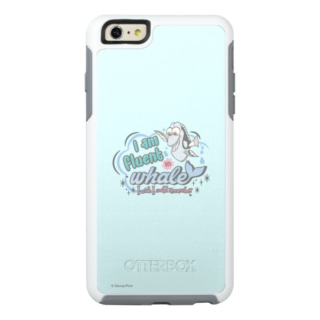 Dory | I am Fluent in Whale Comic Otterbox iPhone Case (Back)