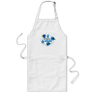 Dory   I am Fluent in Whale Long Apron