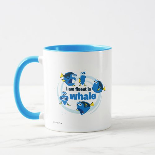 Dory  I am Fluent in Whale Mug