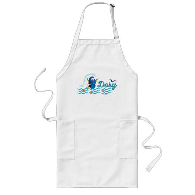 Dory | Just Keep Swimming Long Apron (Front)