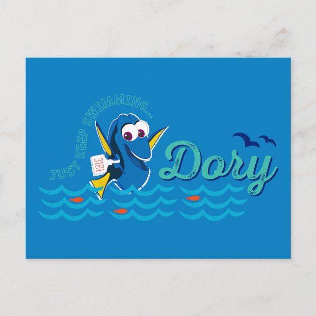 Dory | Just Keep Swimming Postcard (Front)